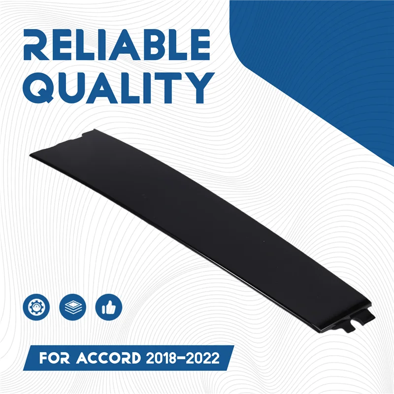 

Front Right Door Pillar Molding Garnish 72430-TVE-H01 For Honda Accord 2018-2022 Car Door Window Frames Trim Parts