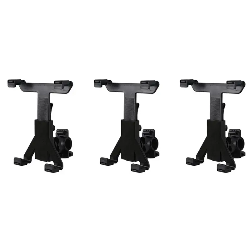 Stylish-3X Music Microphone Stand Holder Mount For 3 Inch-7 Inch Tablet Ipad 2 3 5 Sam Tab Nexus 7