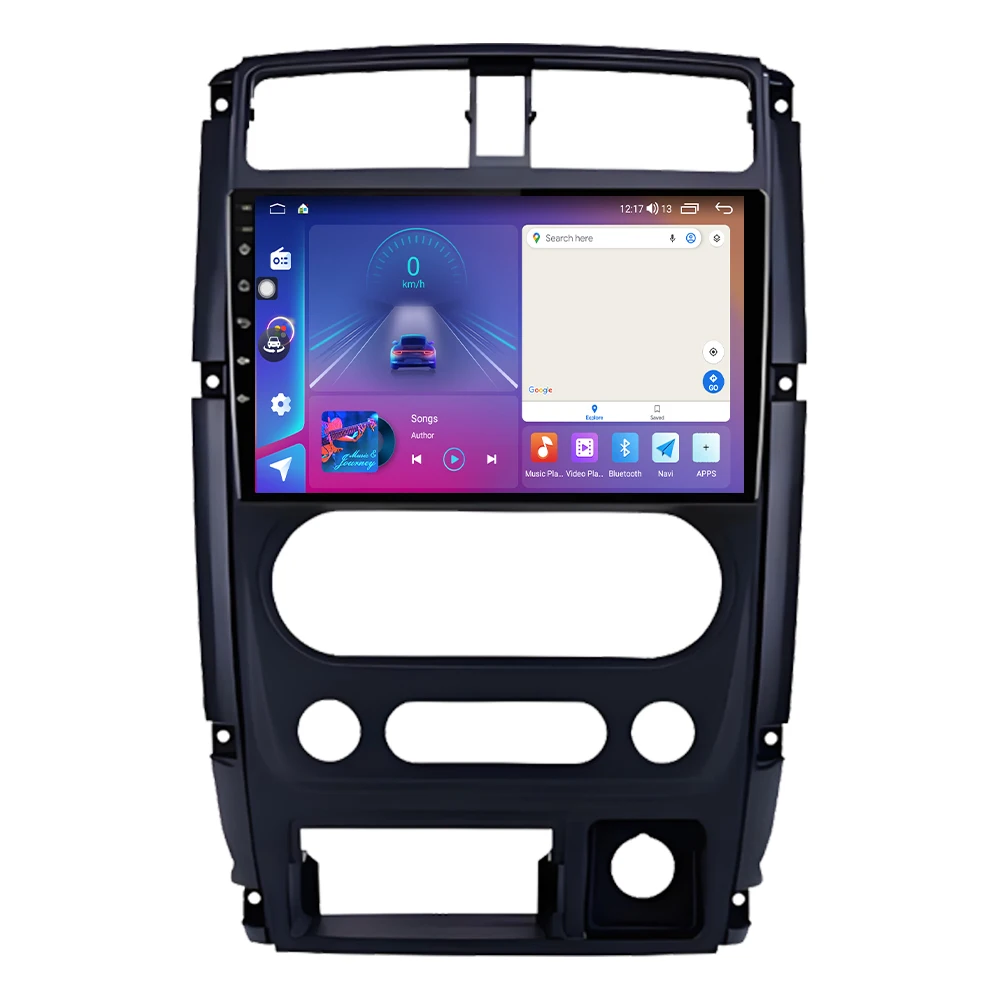 Android 15 For Suzuki Jimny 3 2005-2016 2017 2018 2019 Video Car Radio DSP Carplay Display GPS Navigation Car Monitor DVD Stereo