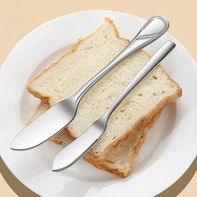 304 Stainless Steel Butter Knife Jam Bread Cheese Dessert Sp