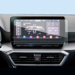 Tempered glass Screen Protector Film For Seat Leon MK4 2020 car 10 Inch Car GPS Navigation anti-scrfatch accessories