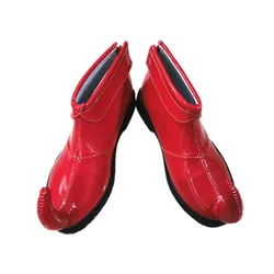 Red Green Yellow Blue Clown Shoes Upturned Halloween Carnival Masquerade Cosplay Funny Joker Boots Customized