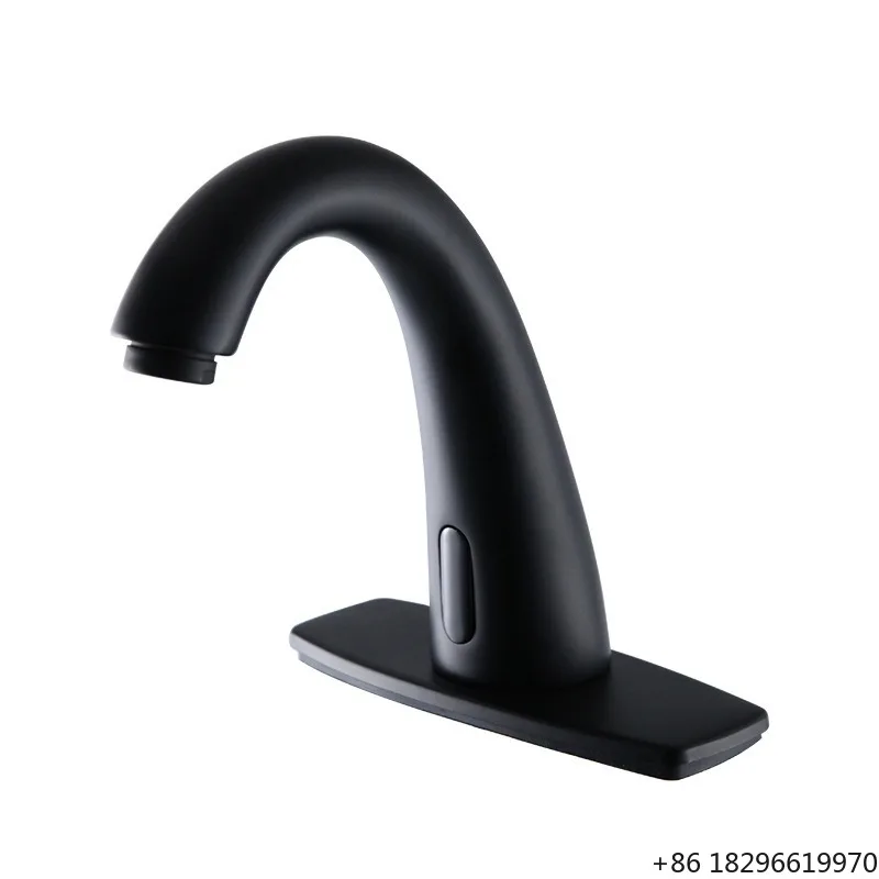 

Commercial Touchless Sensor Faucet Hot Cold Automatic Brass Tap for Public Bathroom