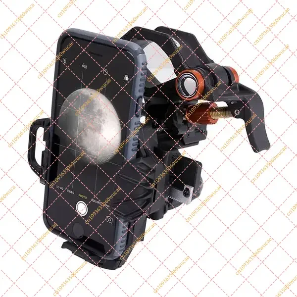 YF3-Axis Universal Smartphone Telescope Mount Adapter Cell Phone Holder for Astronomy Digiscoping Photo Video Recording