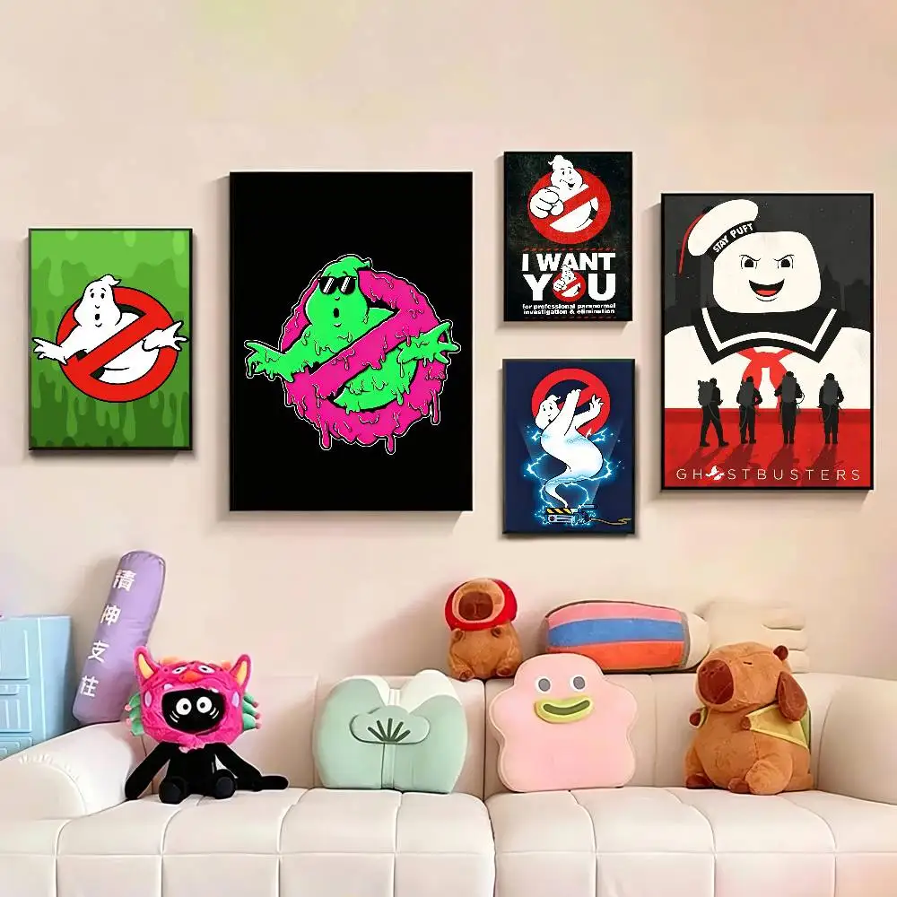 

M-Movie G-Ghostbusters Poster Picture Canvas Painting Wall Art Home Decoration Print For Living Room Decor