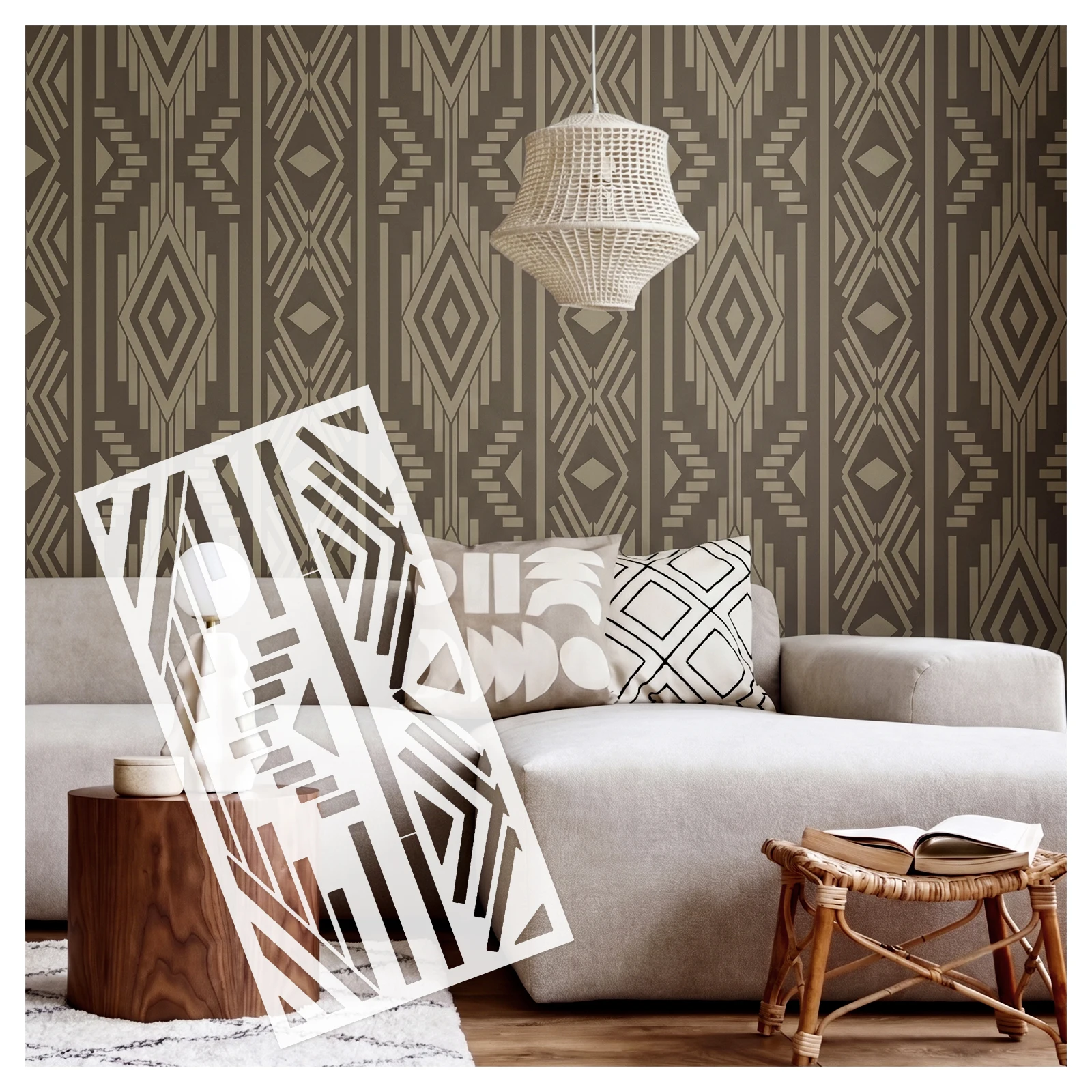 large-reusable-boho-geometric-wall-stencil-vertical-tribal-pattern-template-for-painting-walls-diy-home-decor-living-room
