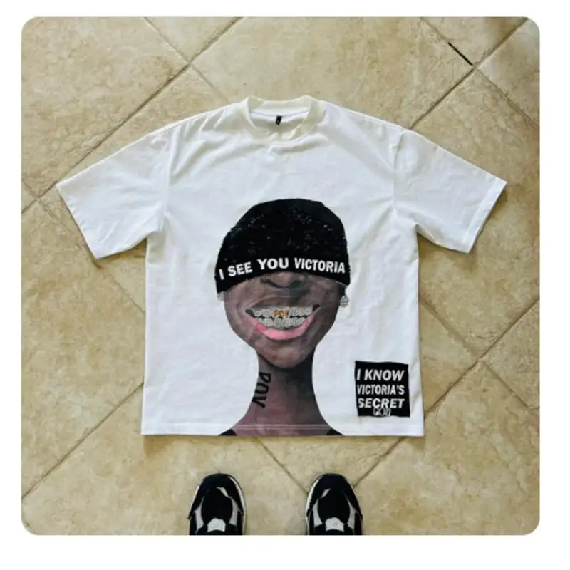 

ex Hip Hop Cartoon Character T-irts Breathable ort Sve round Ne Sweatirts for Couples Daily Wear Chinese Brand