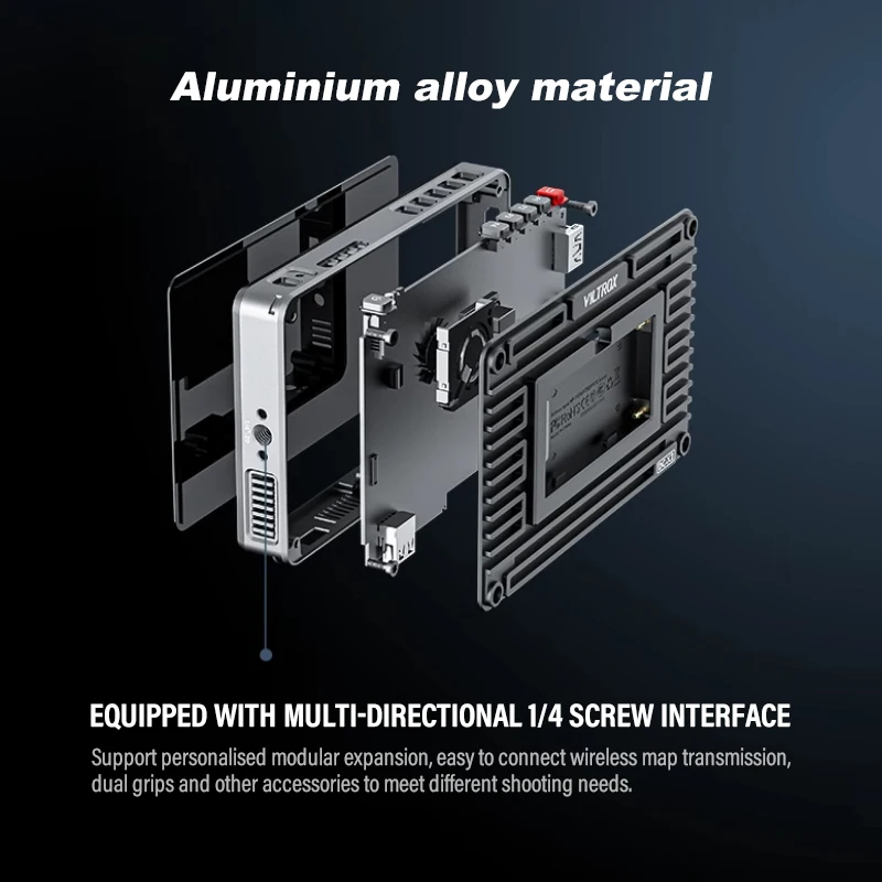 Viltrox DC-X3 DC-X2 4K Monitor Touch Screen Touch Screen Profissional 1080P Photographic HD FHD Portable Camera Monitor