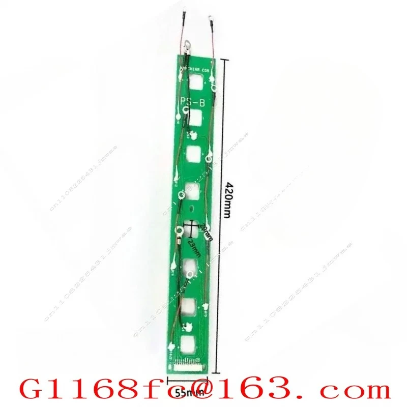 16S BMS Printed Electronic Components Printed Circuit Board, Acquisition Line PCB