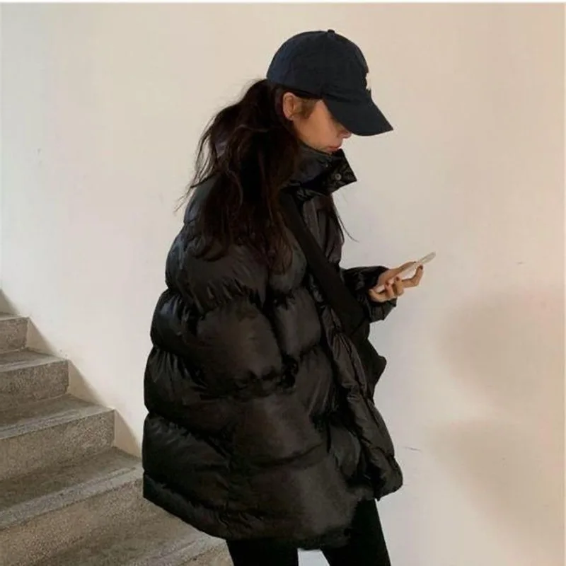 ZOUXO Autumn Winter Coat Women Large Size Loose Thicken Warm Bread Coat 2022 New Fashion Korean Style Padded Jacket