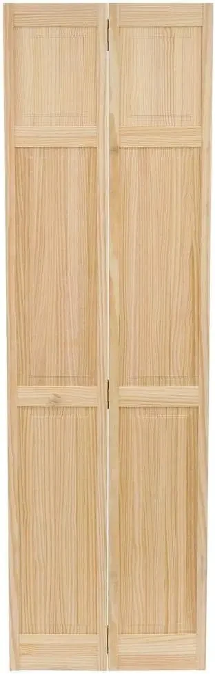 

BestsellerCloset Door, Bi-fold, 6-Panel Style Solid Wood (80x24)
