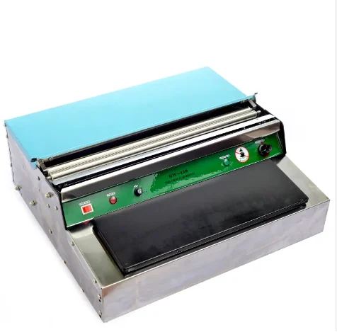 Auto Full-Automatic Heat Packaging Machine for Plastic Envelope & Bag Sealer for Food & Beverage Cases Pouches Cartons & Barrels