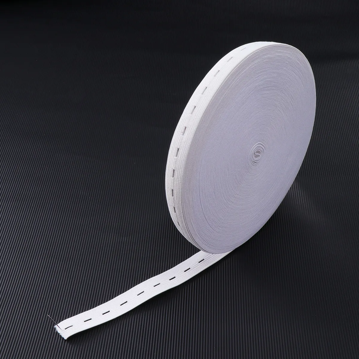 

Flat Elastic Band White 2.5cm Medium Thickness 30 Meter Adjustment Sewing Clothing Accessories Elastic Sewing Band Waistband