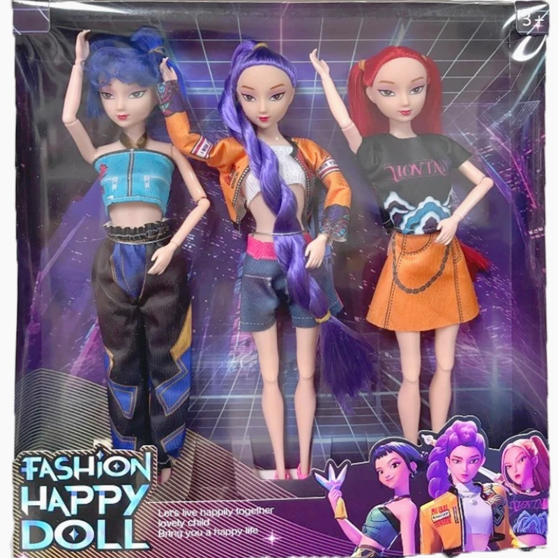 

2026 Hot 3 Trendy Kpop Devil Hunter Dolls, Vinyl Dolls, Dolls, Christmas Gifts, Birthday Gifts, Halloween Gift Girls' Toys