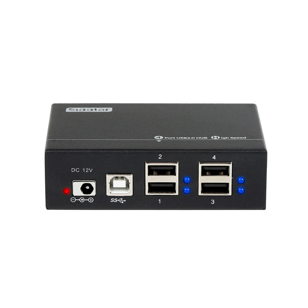 A-142 Sipolar 4 Port Usb 2.0 Hub for Sd Card Usb Duplicator 480M/bps Usb Data Hub Splitter