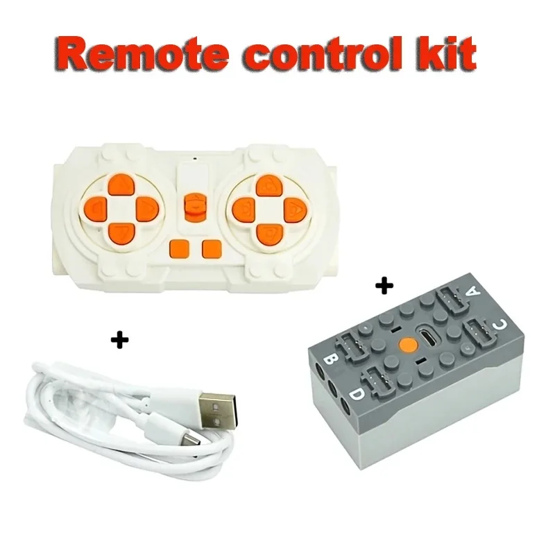 MOC الأجزاء الفنية وظائف الطاقة المحرك أداة متعددة محرك القطار المؤازر PF 13100 8883 88002 8881 اللبنات