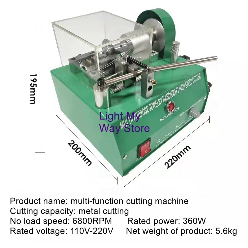 Jewelry equipment multifunctional cutting machine gold silver and copper jewelry line cutting and gold tools