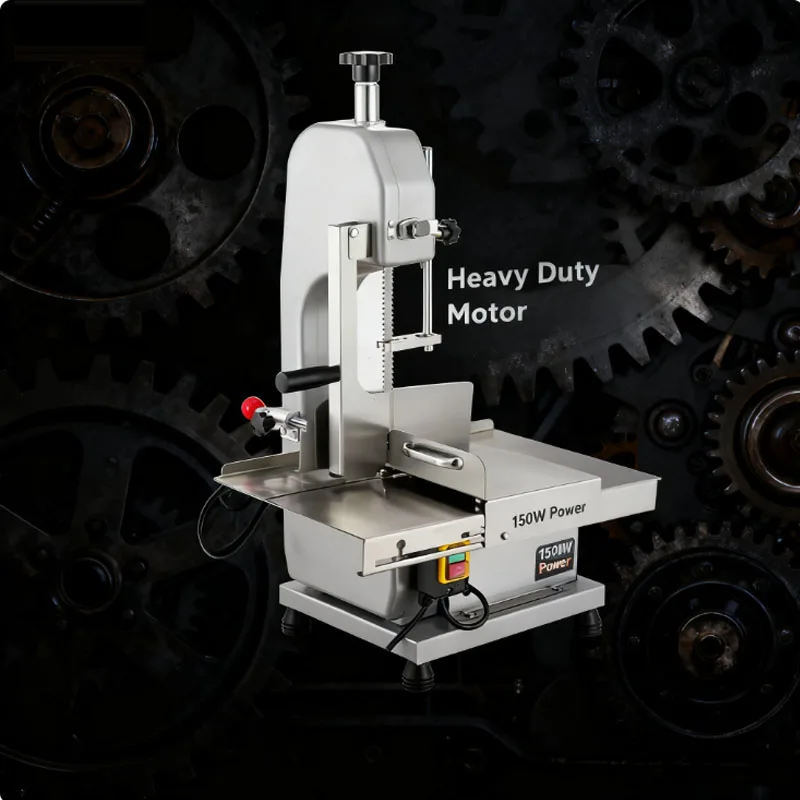 آلة قطع العظام أقدام الخنزير قطع الضأن شريحة لحم الأغنام حافر منشار كبير آلة العظام التجارية المنزلية آلة نشر العظام