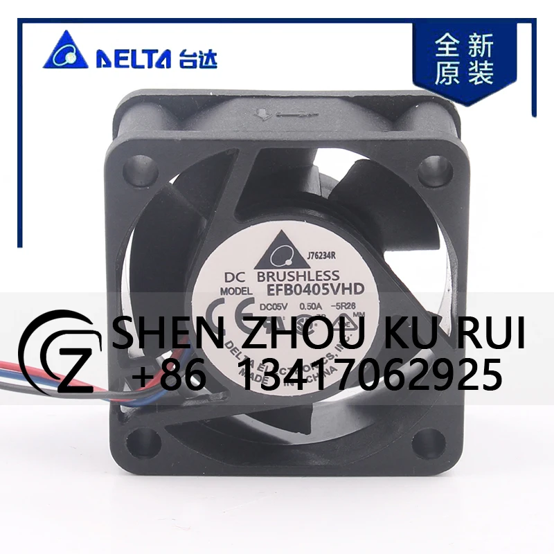 

Delta 12 В 24 В 48 В постоянного тока 5 В 0,50 А AC EC 4020 40X40X20MM 4 см трехпроводной серверный преобразователь питания корпус EFB0405VHD охлаждающий вентилятор