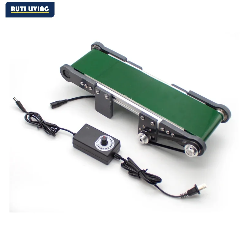 mini-banda-transportadora-electrica-de-escritorio-de-100x350mm-modelo-de-elevador-diy-equipo-para-experimentos-de-friccion-velocidad-ajustable-de-0-116-rpm