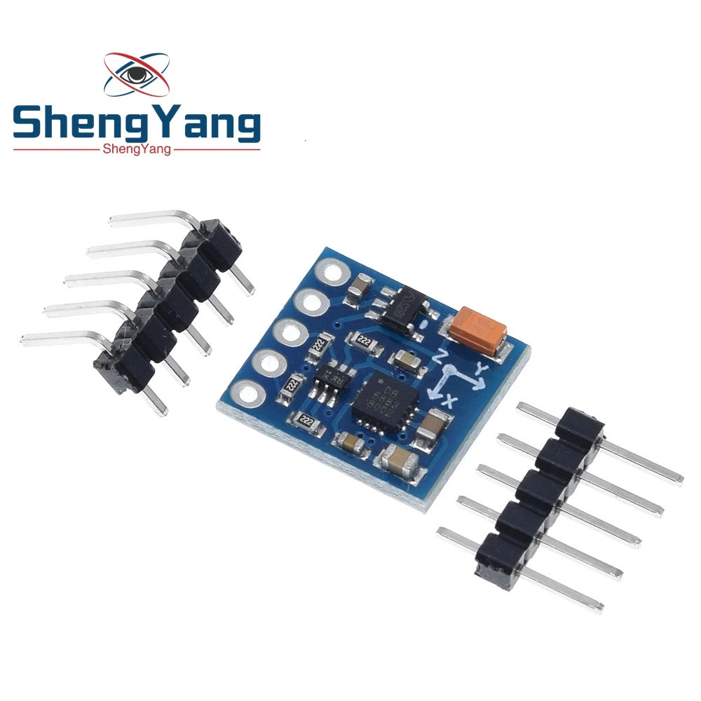 TZT GY-271 HMC5883L 3V-5V Three 3 Triple Axis Magnetic Field Compass Magnetometer Sensor Module For Arduino IIC Board