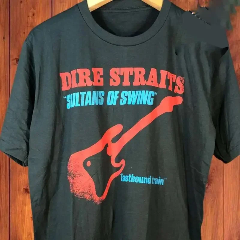 Dire Straits Sultans Of Swing Guitar Tribute T Shirt