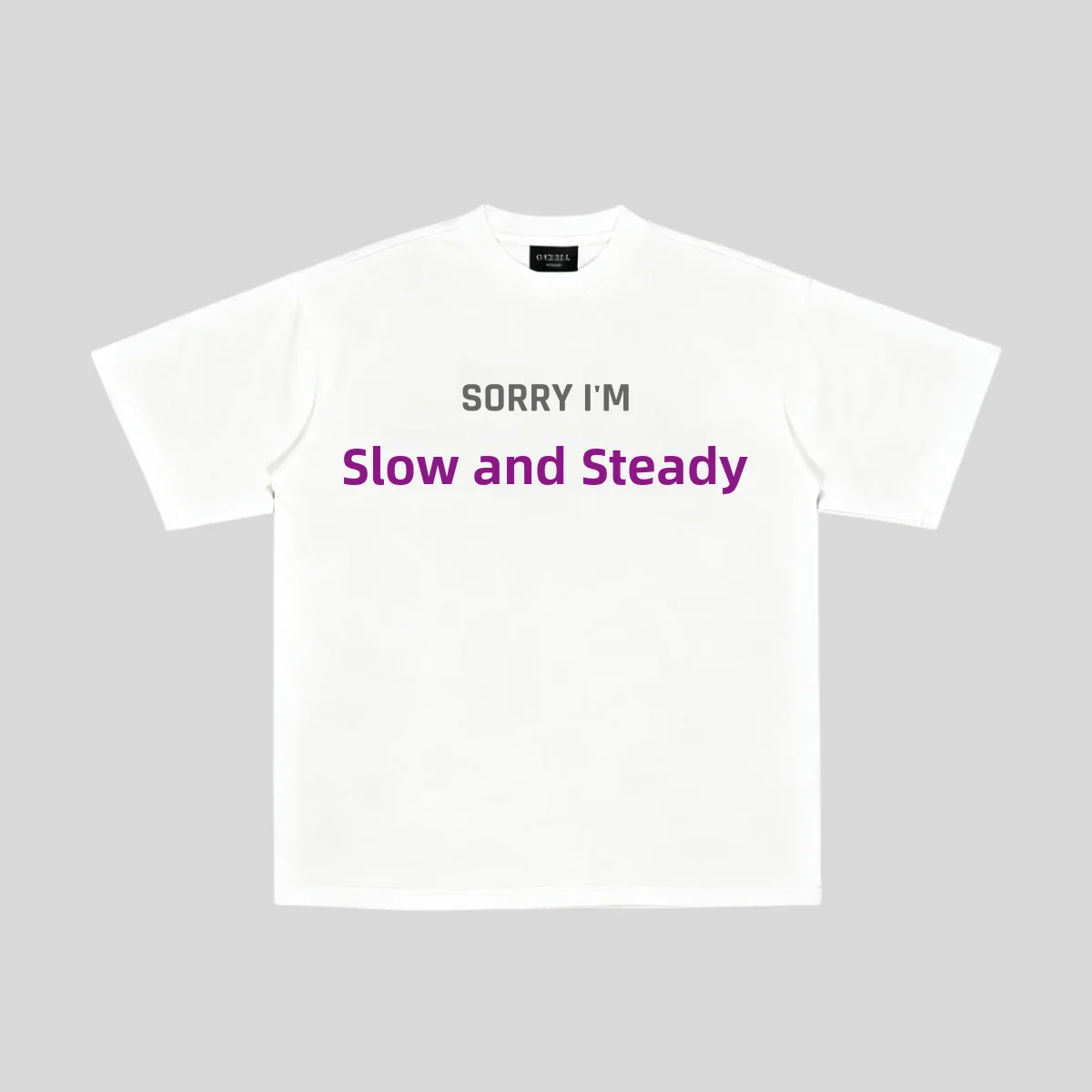 Pure Cotton Short Sleeve T-Shirt Unisex Casual Wear Breathable Print Design Family Surnames Joke Text Mr.Miss SORRY Brand