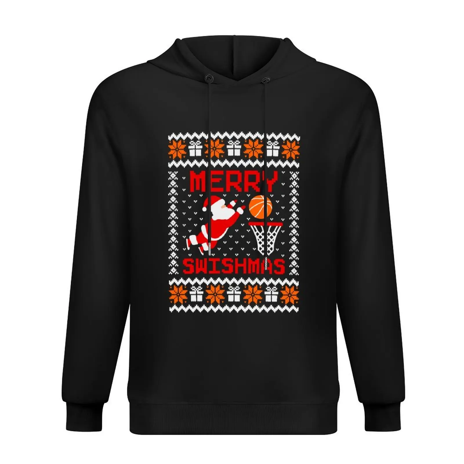 

Merry Swishmas Basketball Ugly Sweater Hoodie anime clothes men's winter sweater autumn autumn new products graphic hoodies