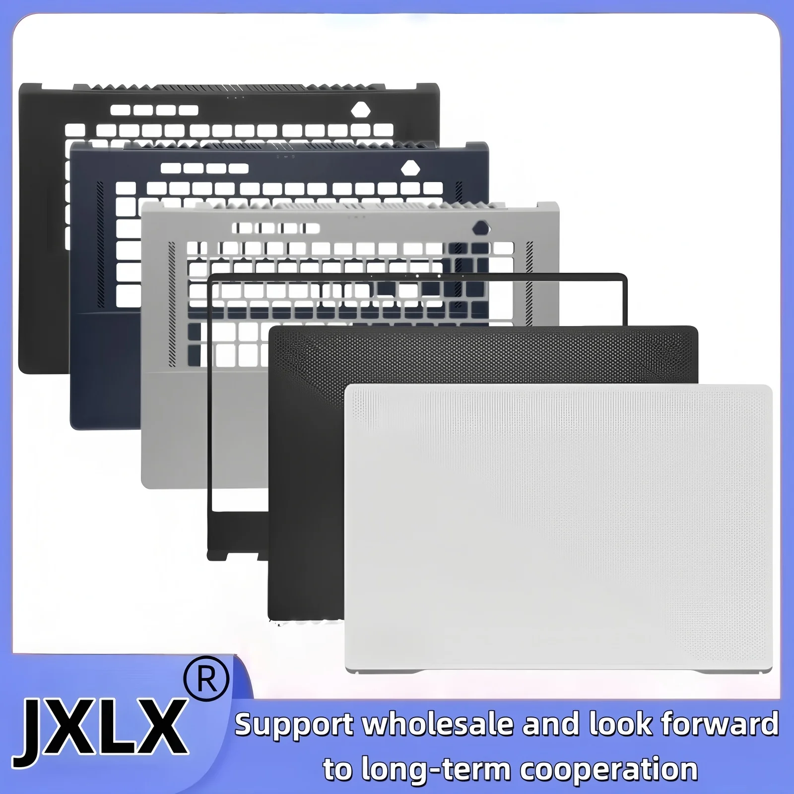 

JXLX® New For Asus ROG G15 GA503 GA503Q GA503QR GA503QS 2022 Laptop LCD Back Cover Top Case/Front Bezel/Palmrest Cover