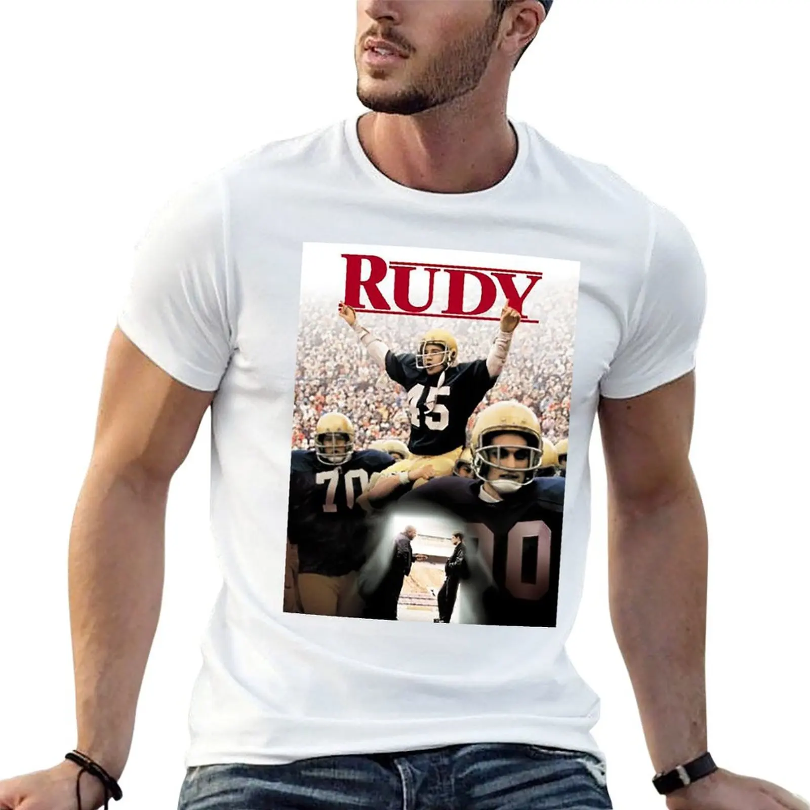 Rudy T-shirt korean fashion quick-drying mens clothing