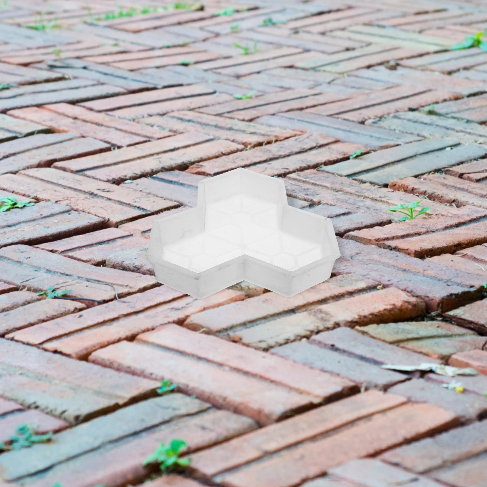 

2pcs Maple Leaf Pavement Brick Concrete Stepping Stone Pathway Garden Walkway Diy Tool For Outdoor Paver Reusable Silicone Mold