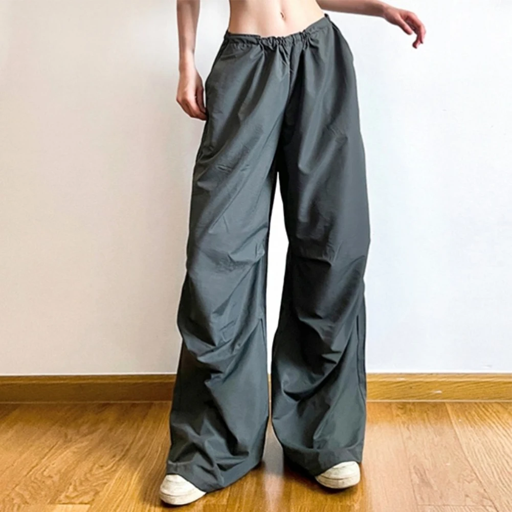 

2023 New Pants Woman Pants Cargo Joggers Pants Casual Trousers High Elastic Waist Straight Leg Pants For Teenager