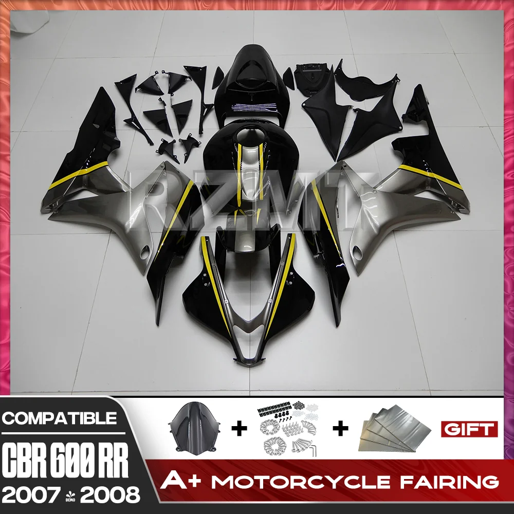 Комплект обтекателя мотоцикла для CBR600RR 2007-2008 CBR 600RR, индивидуальный комплект обтекателей для мотоцикла из АБС-пластика, аксессуары H0607-113a