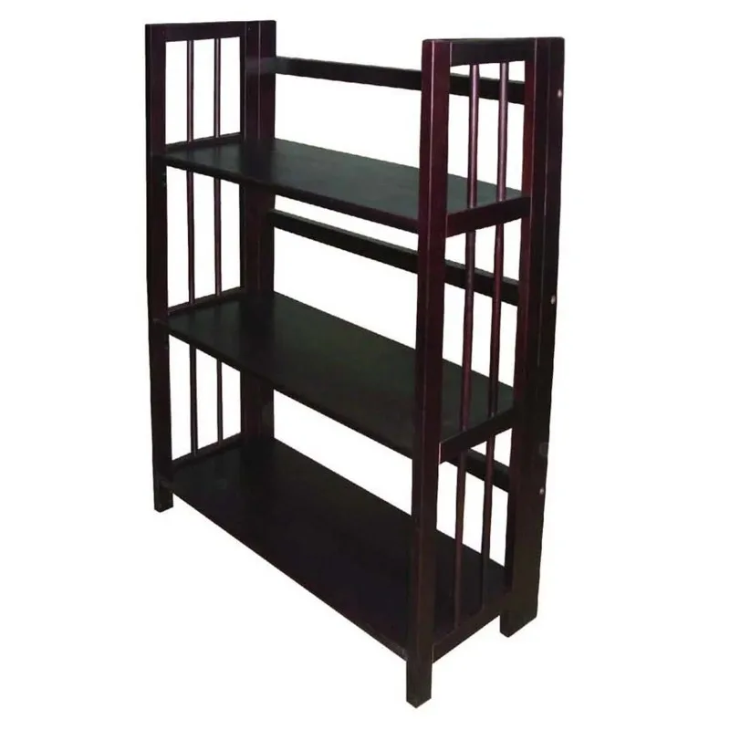 

3 Tier Folding Bookcase Espresso