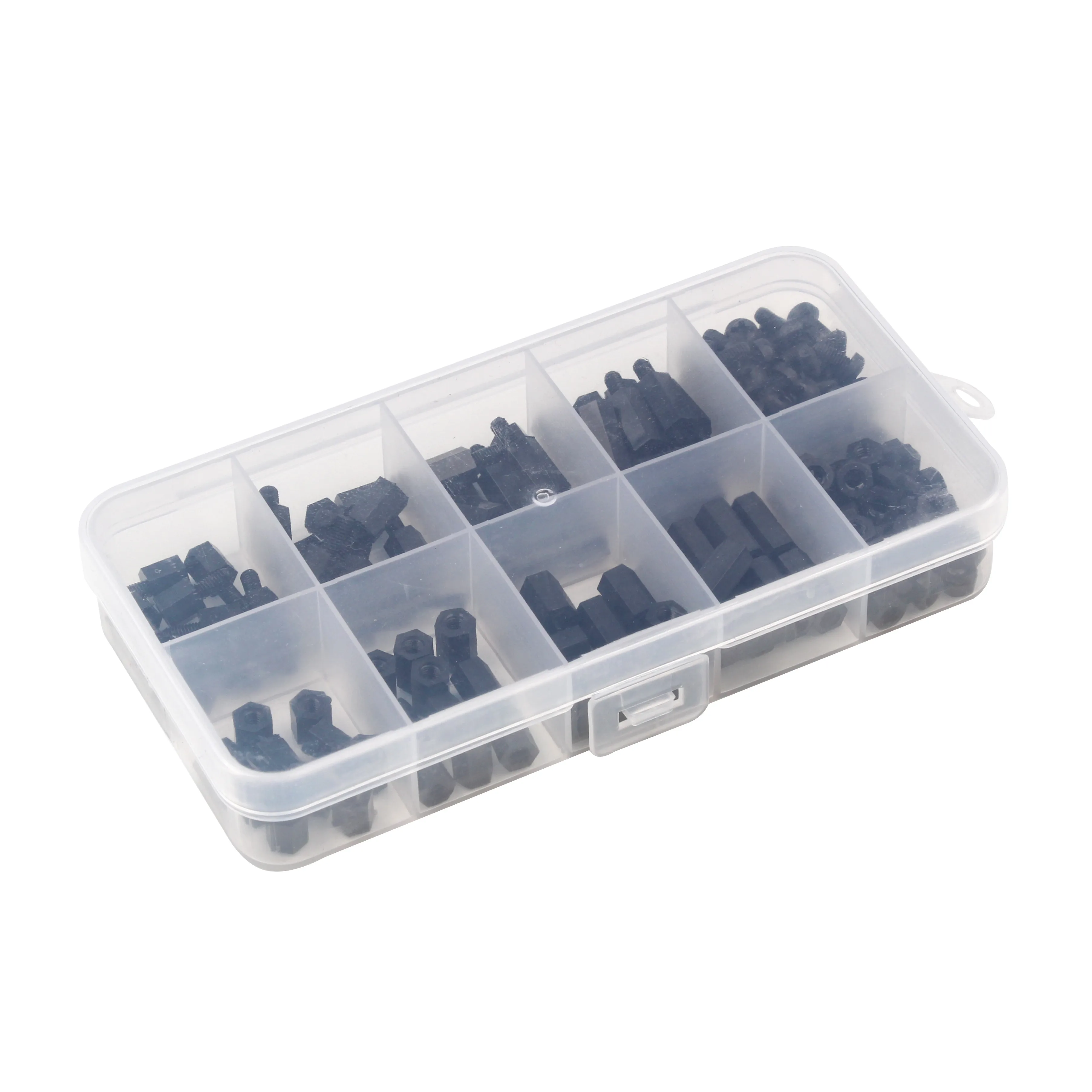 20/180Pcs M3 Female Male Hex Hexagon Pillar Nylon Standoff Spacer Column For PCB Motherboard Plastic Spacing Phillips Screws