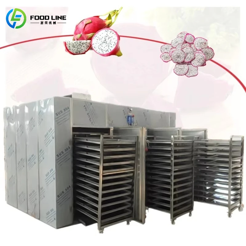 Hot Air Drying Oven Low Noise Multi-layer Dehydrator Machine For Commercial Fruit Vegetable Workshop Customized