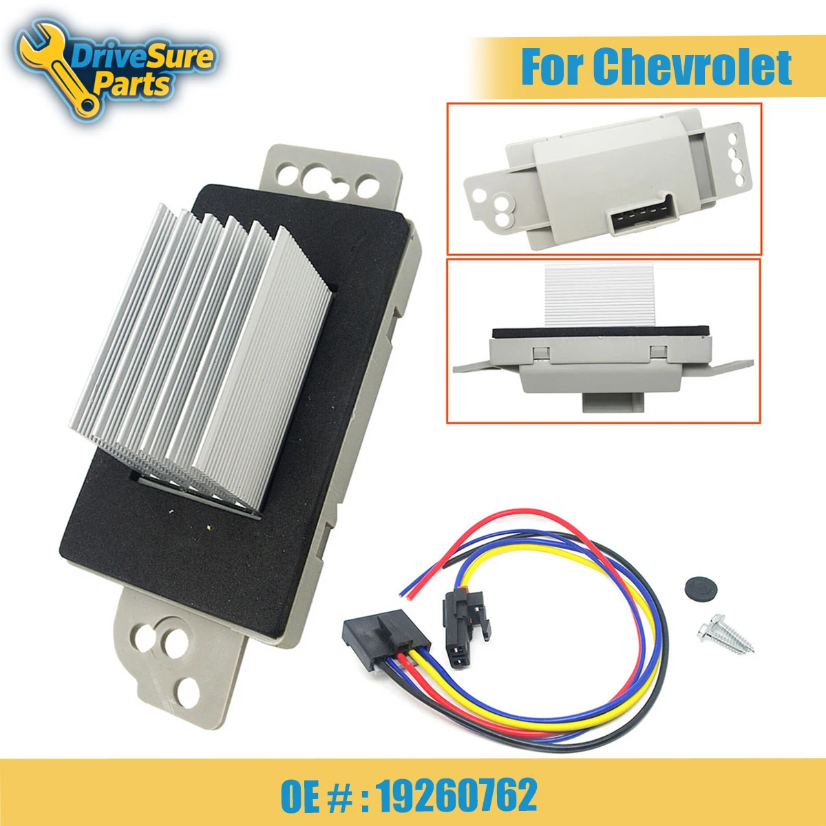 

19260762 Car AC Blower Motor Resistor For Chevrolet Trailblazer Buick Rainier GMC Envoy Sierra