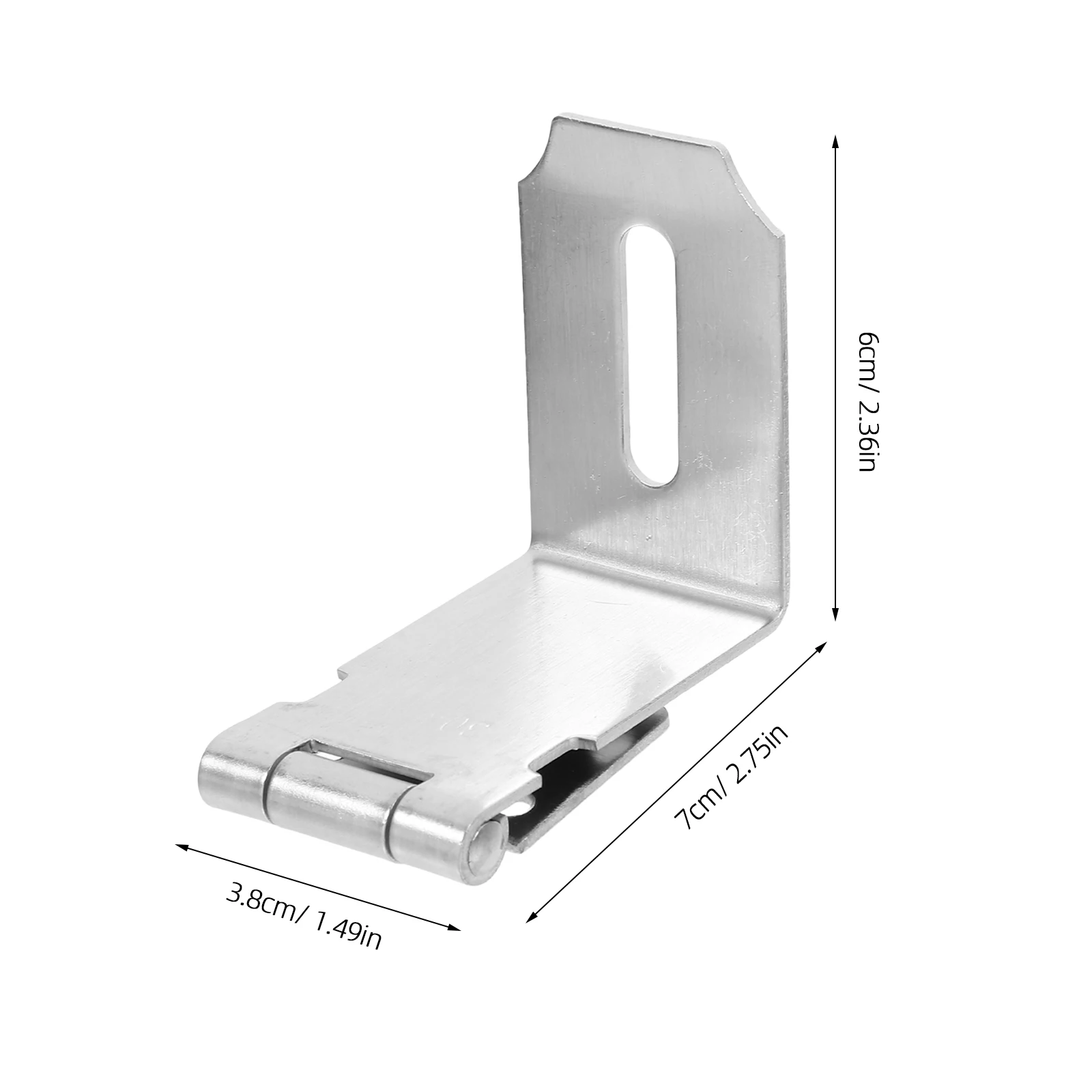 

2Sets Heavy Duty Door Latch Stainless Steel Security Latch for Sliding Doors No Drill Installation Indoor Door Lock for Bathroom