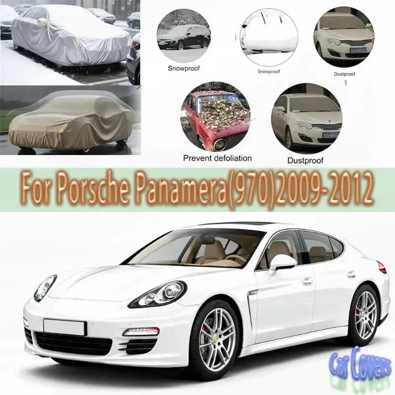 

For For Porsche Panamera(970) 2009-2012 Outdoor Protection Waterproof Dustproof Sunshade Car Covers