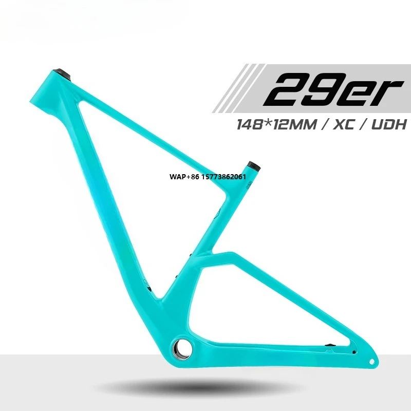 

29er Carbon MTB Frame UDH Disc Brake Hard Tail Bicicleta Boost 148mm Axle China Original Raw MTB Frame T47 BB