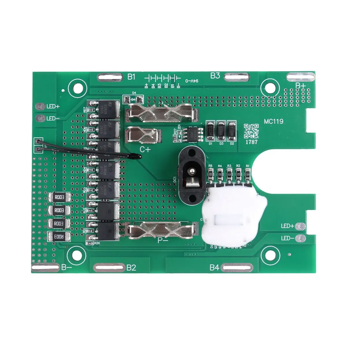 ABAN Battery Charging Protection Board 5S 21V 7MOS 35A Battery Lithium Battery Protection Board for 21700 Battery