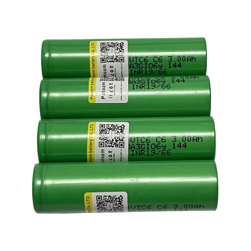 Akumulator VTC6 18650 3000mAh 3.7V Wysokoprądowy Rozładowanie 10C 30A Moc Wysoki Prąd do Wkrętarki VTC6 Elektronarzędzia Latarka