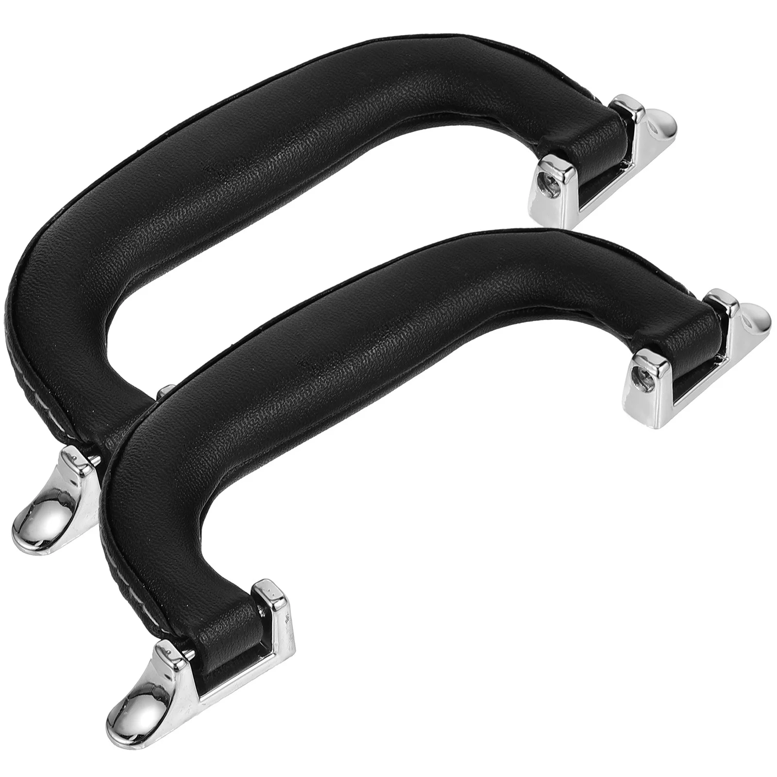 2pcs Luggage Grip Handle For Suitcase Toolbox Case Replacement Durable Foldable Travel Accessory Secure Hold