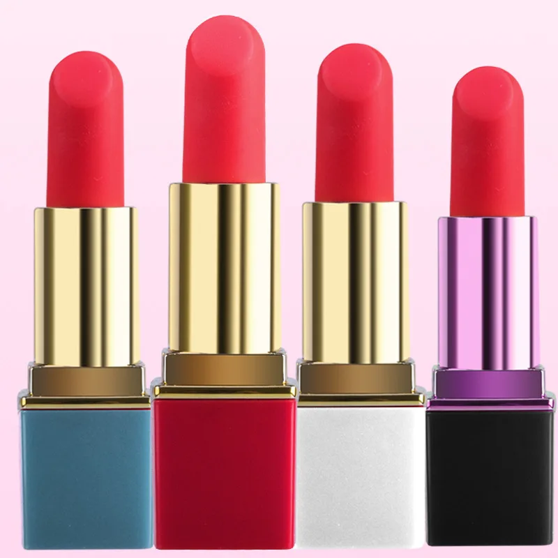 أحمر الشفاه القفز البيض أخفى عصا AV صغيرة الإناث الاهتزاز عصا المحمولة المخفية USB شحن Funvaginas masturbadores Hombre