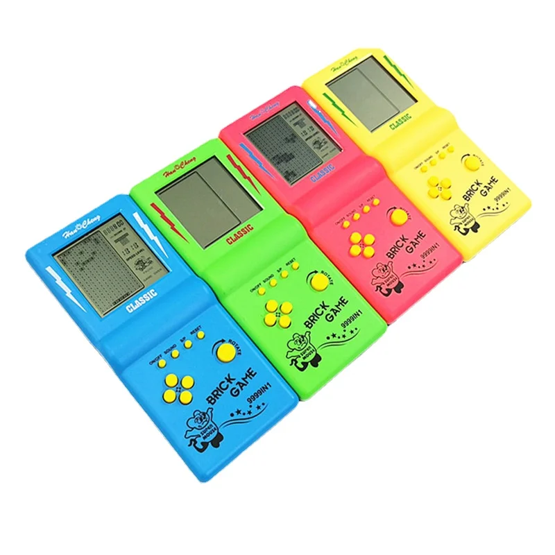 BRICK GAME-Portable Pocket Game Console, Handheld Players, Brinquedos Jogo Eletrônico, Presente Clássico Infância