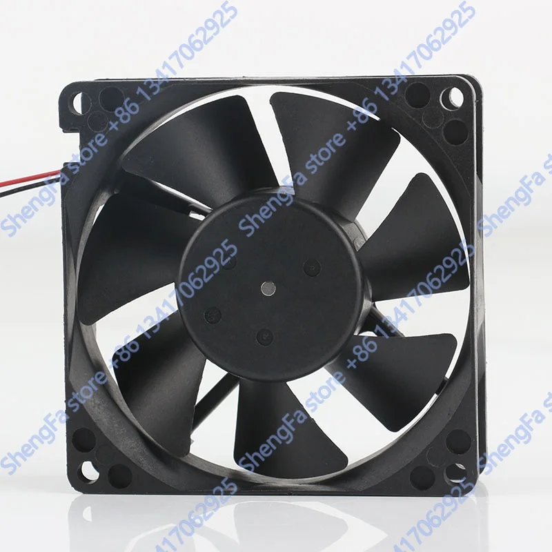New Nidec 5V 24V 48V AC EC 8025 8CM 80X80X25MM Large air volume Double ball Bearing 2-wire D08A-12TS3 03 cooling fan DC12V 0.50A