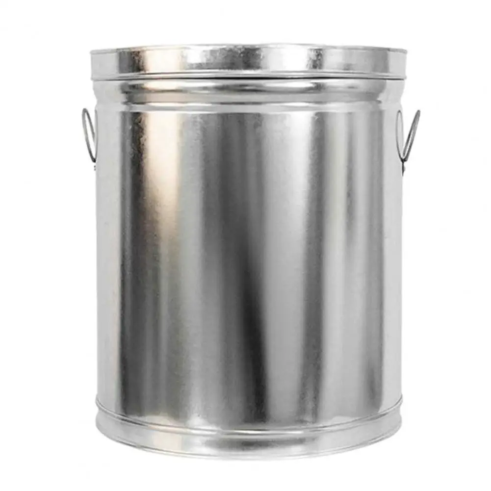 Sturdy Metal Pantry Bin Weather Resistant Dry Food Container Metal Rice Storage Canister with Lid Moisture-proof Food for Dry