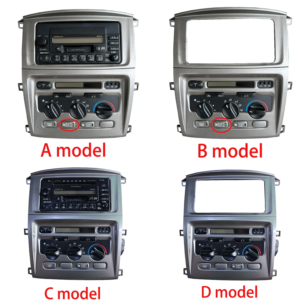 

LingJie Toyota Land Cruiser 4500 4700 LC100 Переключатель панели кондиционера CD-плеер Ленточный плеер Радио