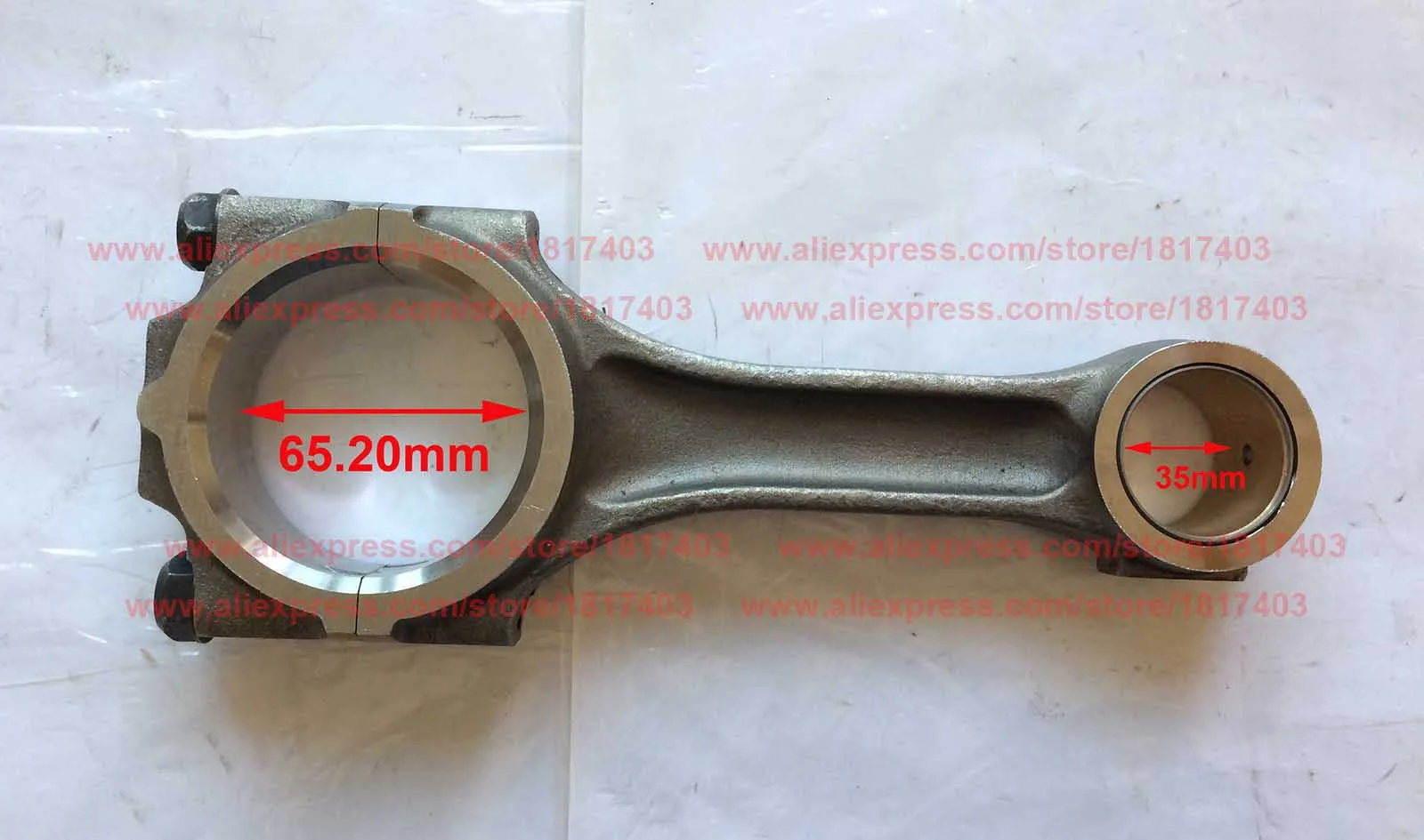 Jiangdong TY295.4.1.2-1 Pleuel + TY295.4.1-6 Pleuellagerschale, Jiangdong JD TY395IT / TY3100IT Motorteile