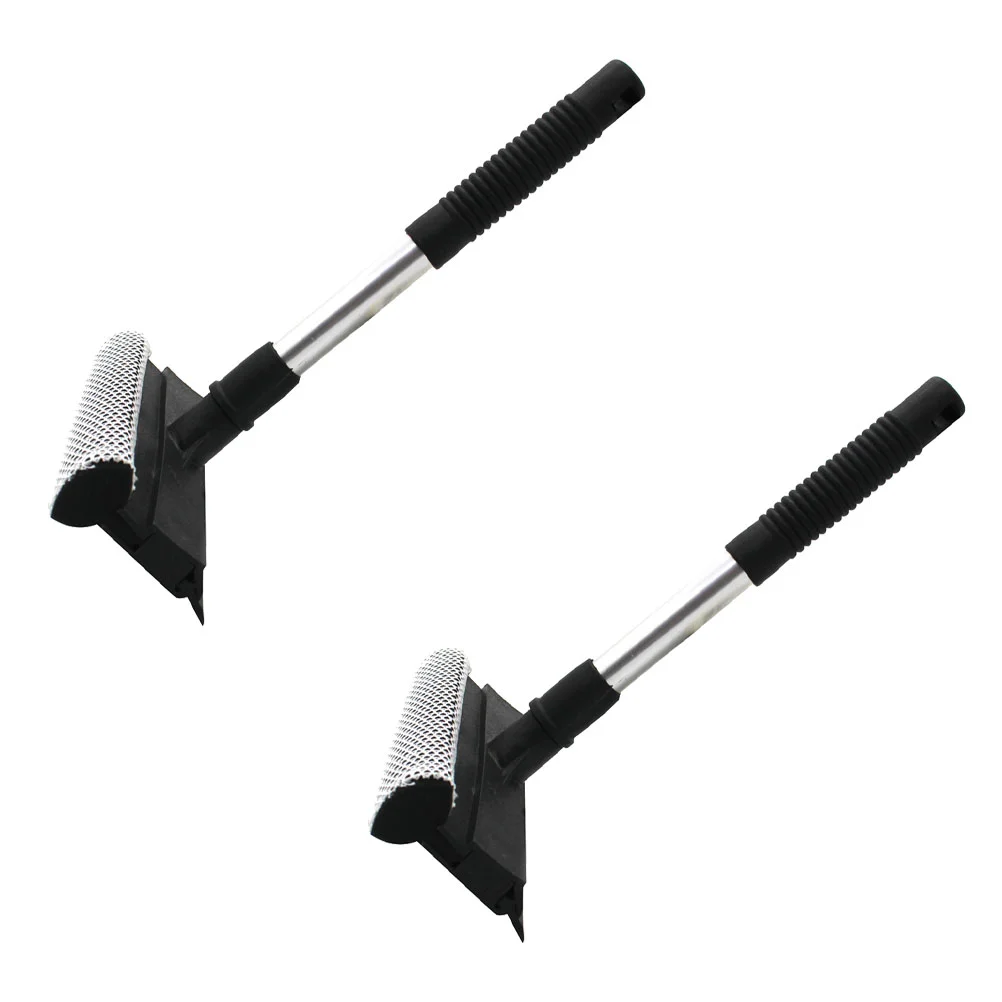 

2 Pcs Tile Cleaner Telescopic Window Cleaner Glass Ceramic Tile Plastic Parts Scrubber